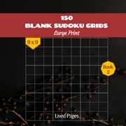 Blank Sudoku Grids 9×9 – 150x